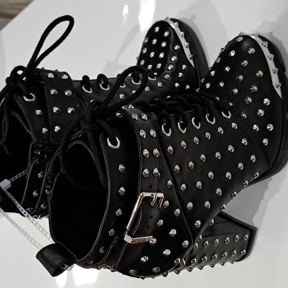 Gianni Bini Rhiannen Studded Chunky Lug Sole BootiesShop All Gianni Bini - Picture 7 of 7